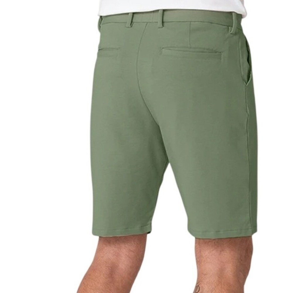 Swet Tailor All-In Everyday Shorts Men Size 38 Green Stretch Casual Comfort Golf